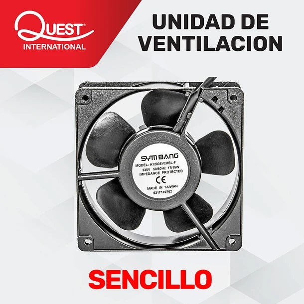 Kit de Ventilación Sencillo para Gabinetes
