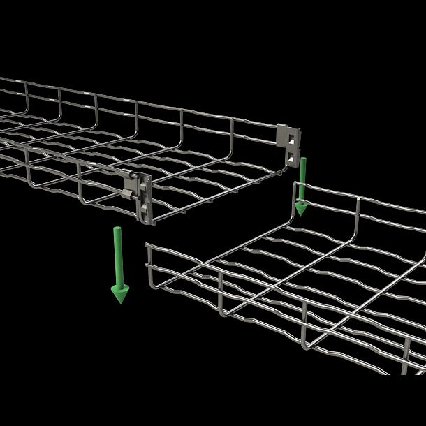 Bandeja Portacable tipo Malla Alto: 65 mm Ancho: 150 mm Largo: 3 mts