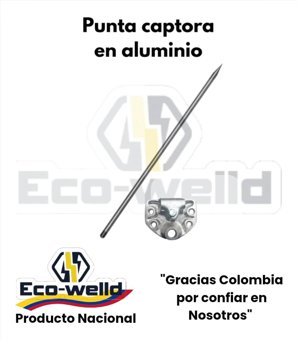 Punta Captora en aluminio