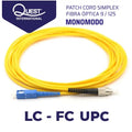 Patch Cords Simplex Monomodo LC-FC