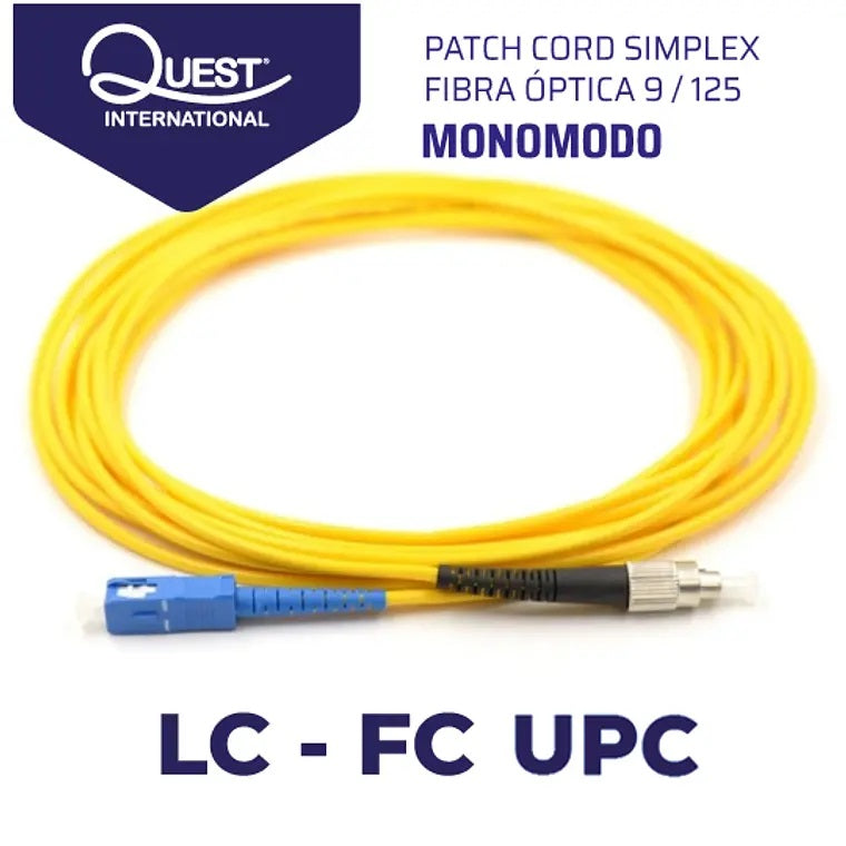 Patch Cords Simplex Monomodo LC-FC