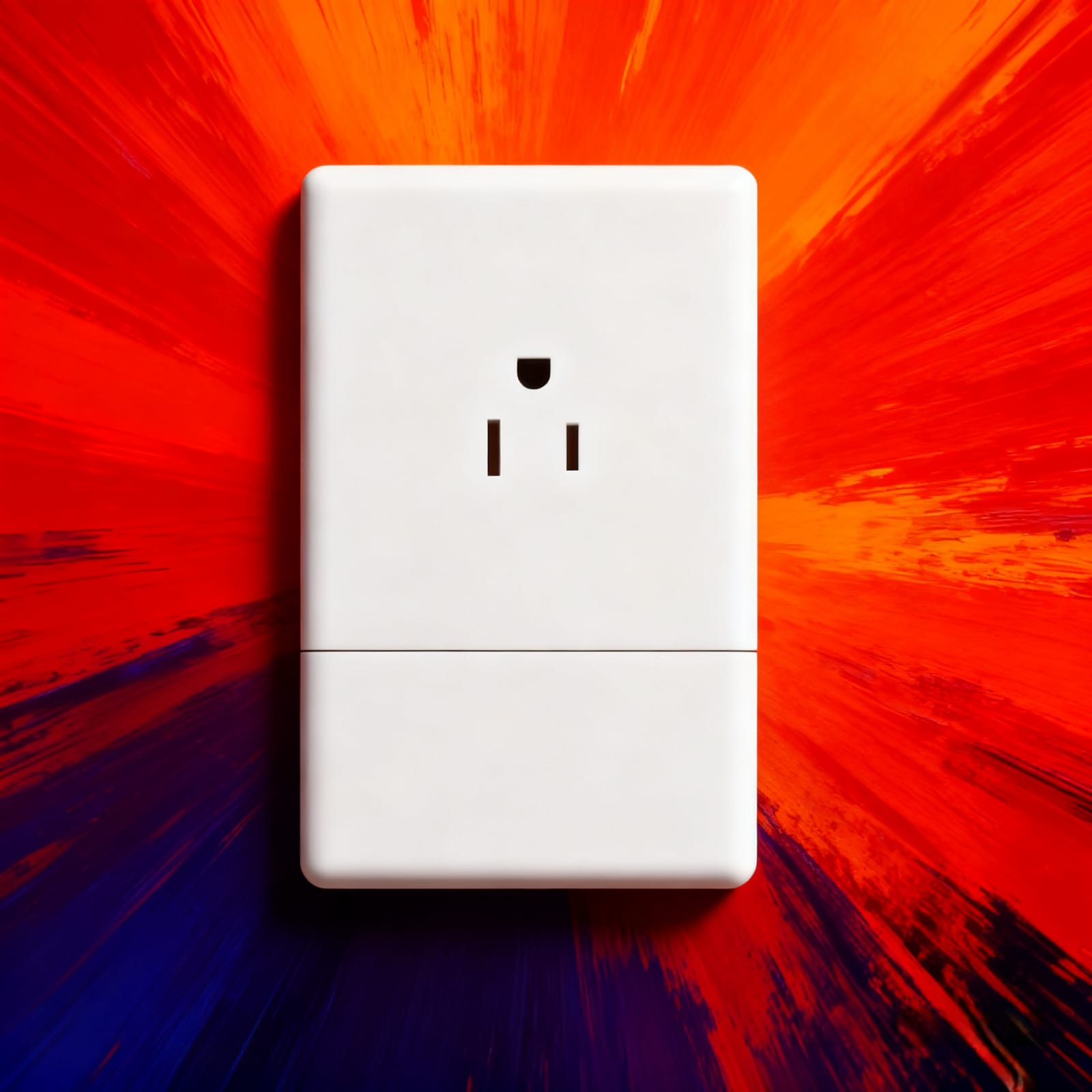 TOMA+INTERRUPTOR BLANCO ONE PLUS