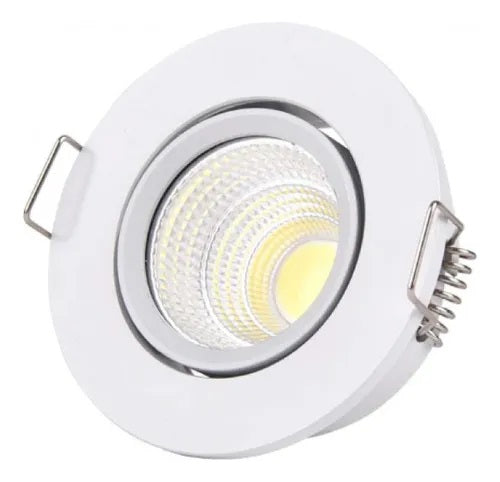 Mini Bala Redonda de 3W colores Negra Blanca o Gris