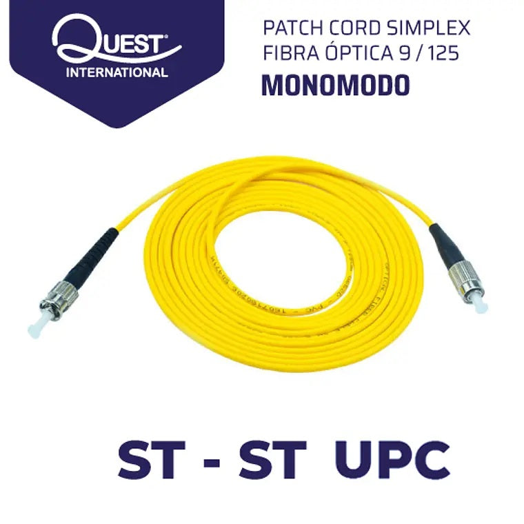 Patch Cords Simplex Monomodo ST-ST
