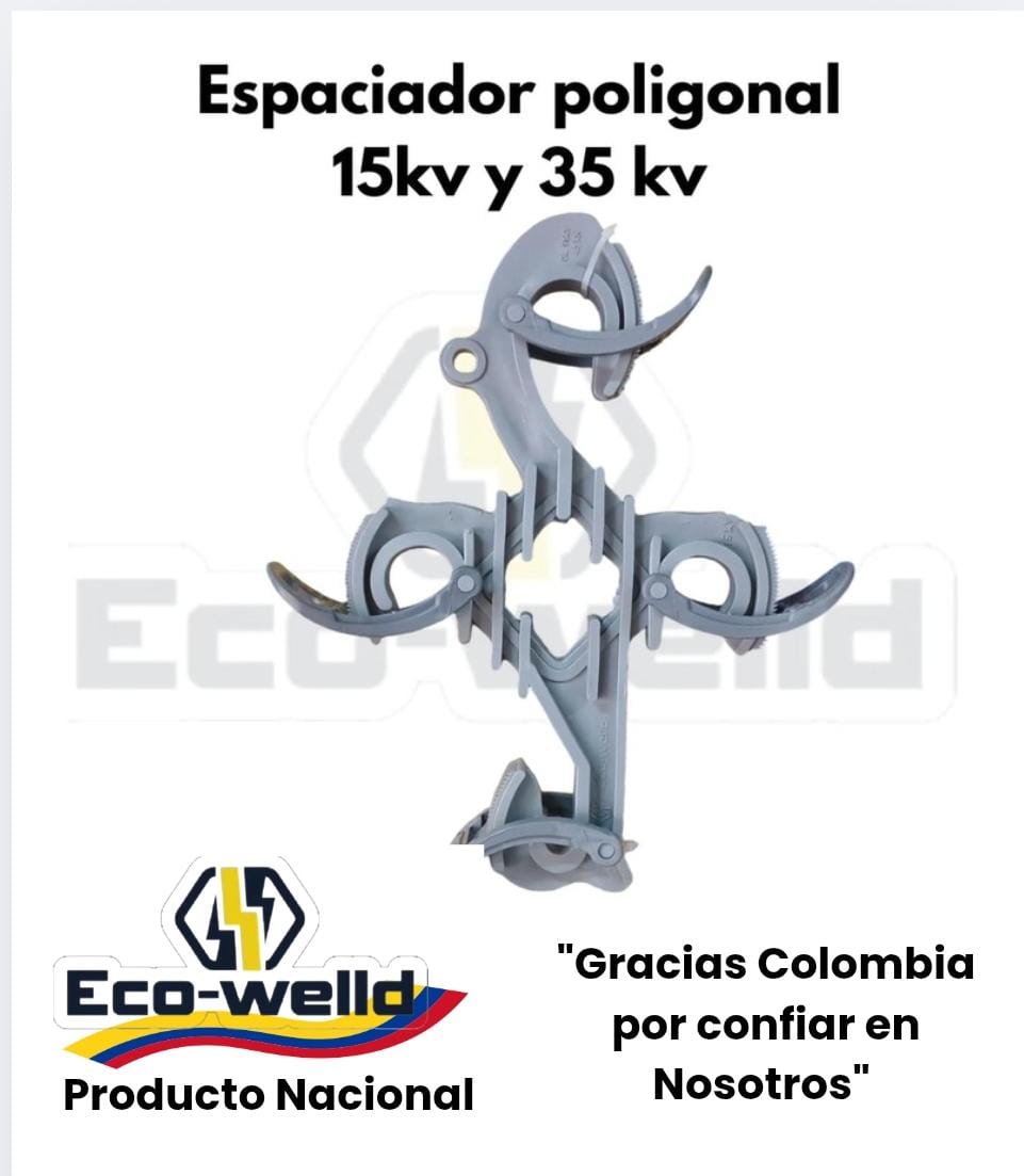 Espaciador poligonal