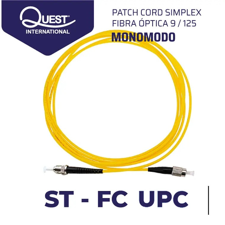 Patch Cords Simplex Monomodo ST-FC