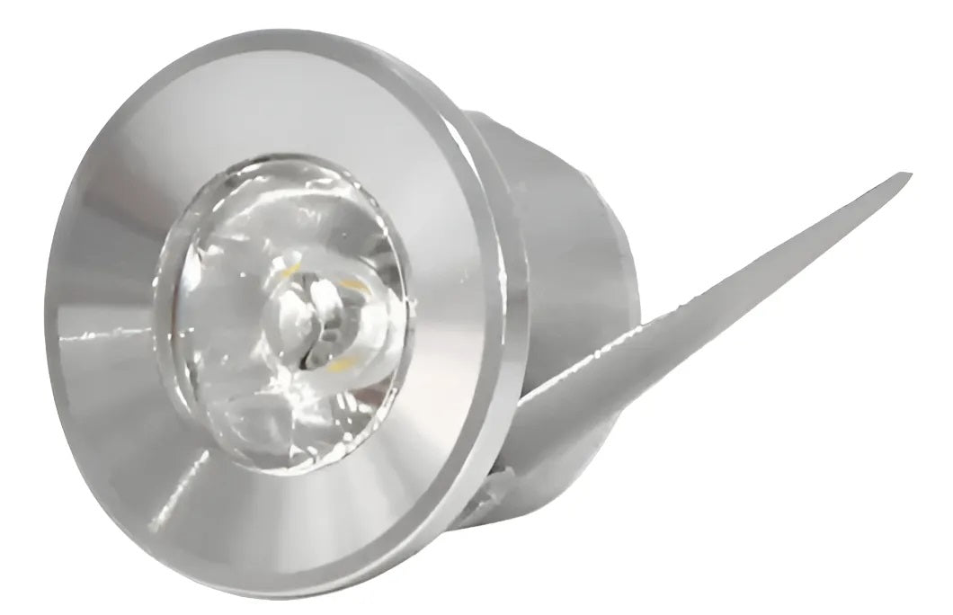 Mini Bala Redonda de 1.5W colores Negra Blanca o Gris