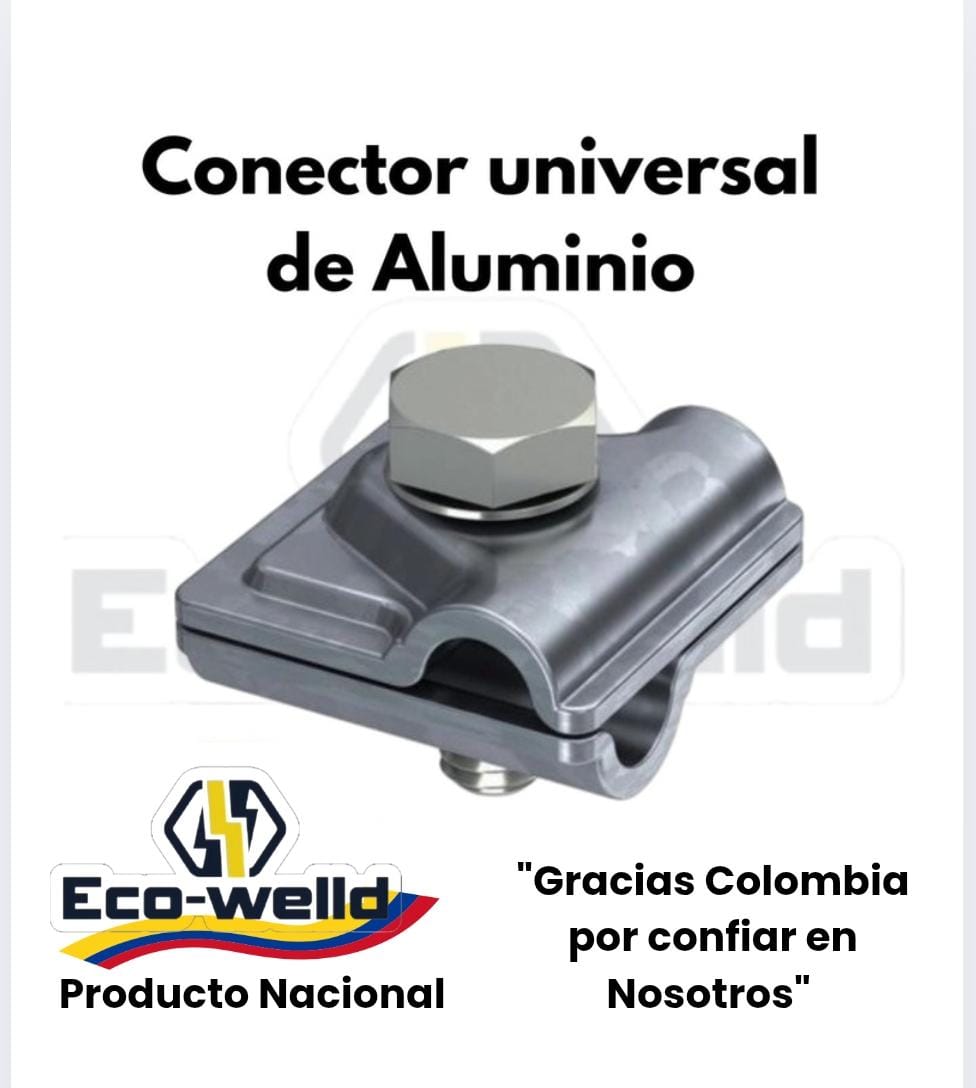 Conector universal de Aluminio