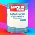 Catalizador poliamínico base agua