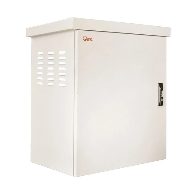 Gabinete Rack de Exteriores para Montaje con División para Baterías