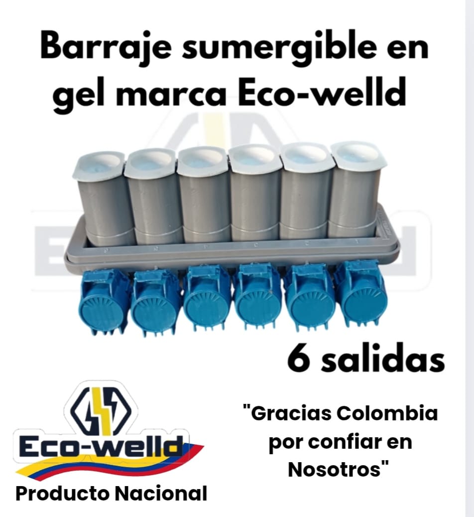 Barraje Sumergible en gel