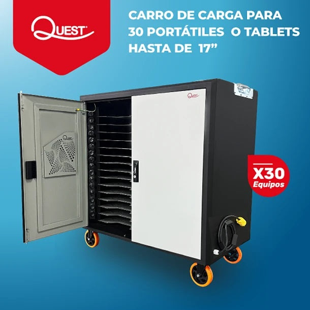 Carro cargador de Tablets y portatiles | 30 equipos