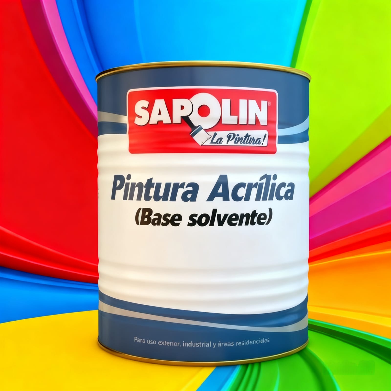 Pintura acrílica base solvente