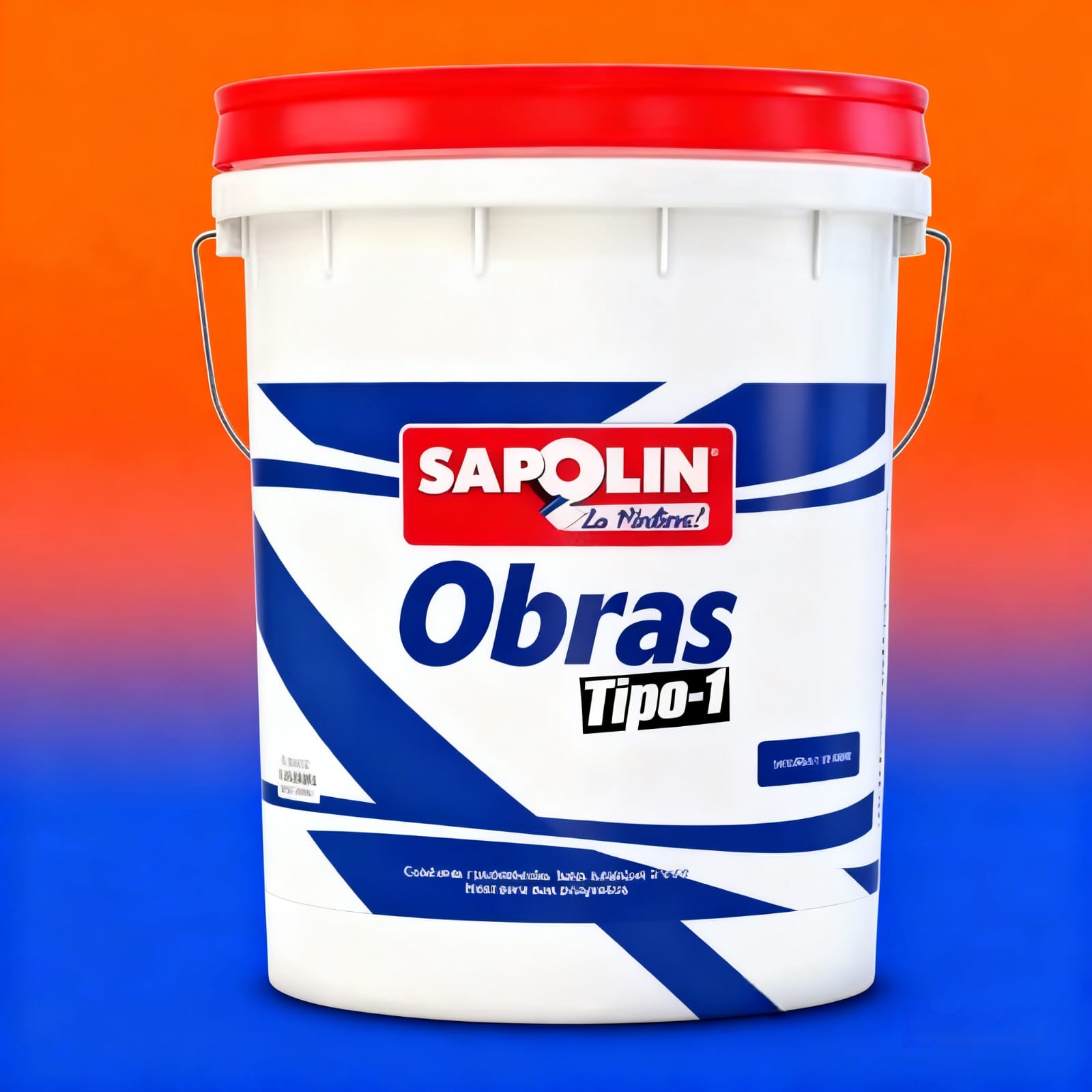 Cuñete de Pintura Obras Tipo 1