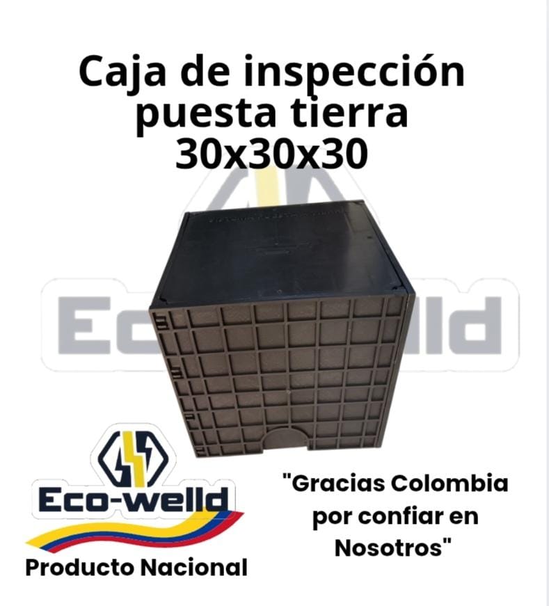Caja de inspección puesta a tierra