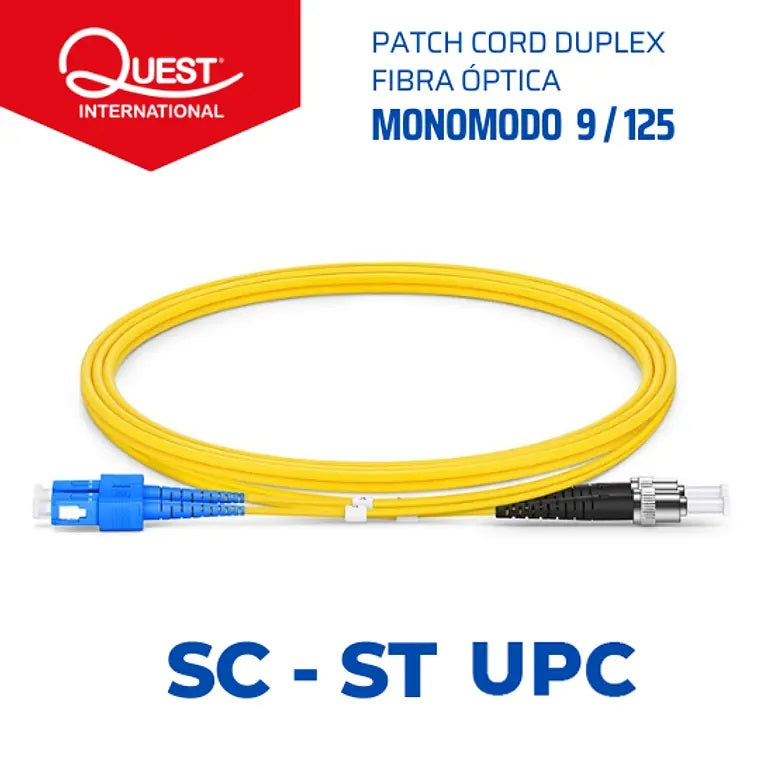 Patch Cords Duplex Monomodo SC-ST
