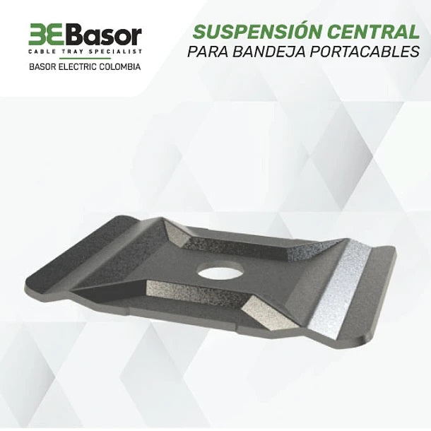Suspención Central para Bandeja Portacables tipo Malla