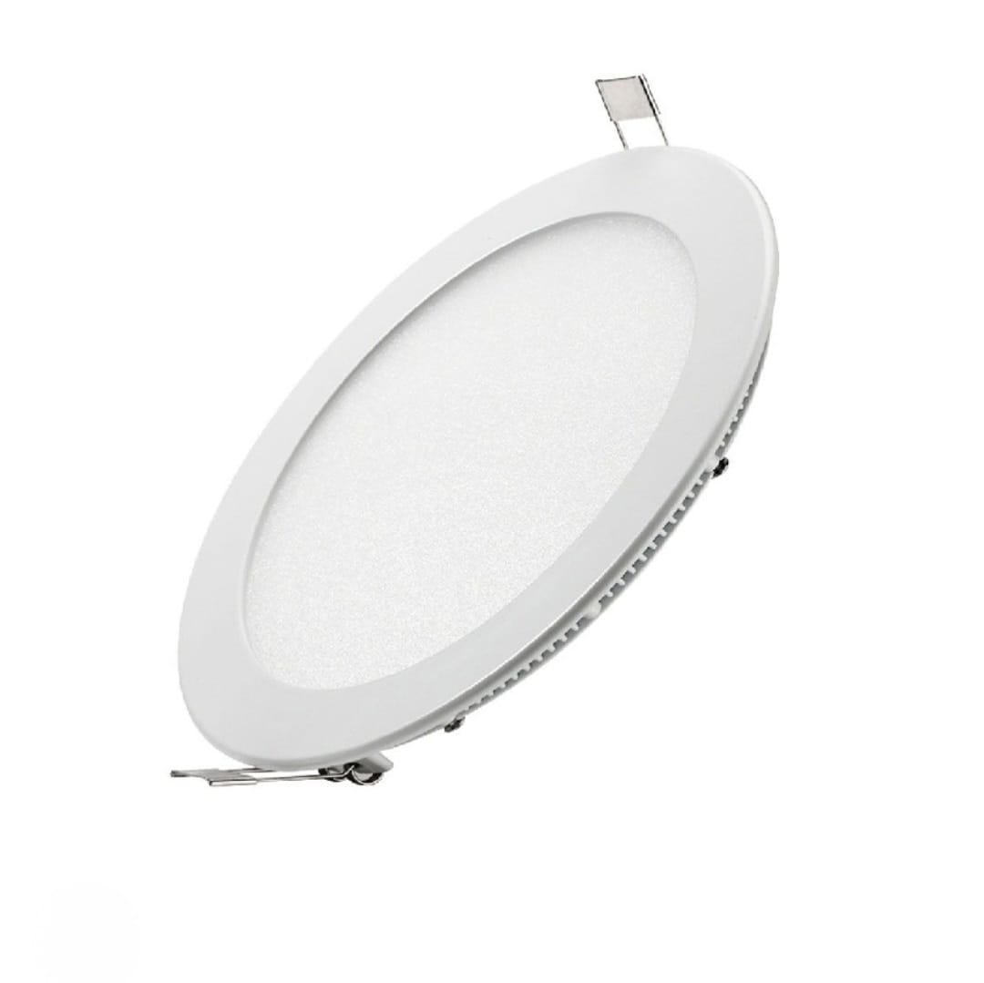 PANEL LED REDONDO INCRUSTAR LUZ NEUTRA 4000K