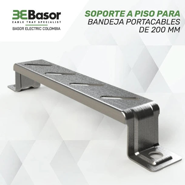 Soporte a Piso para Bandeja de 200 mm