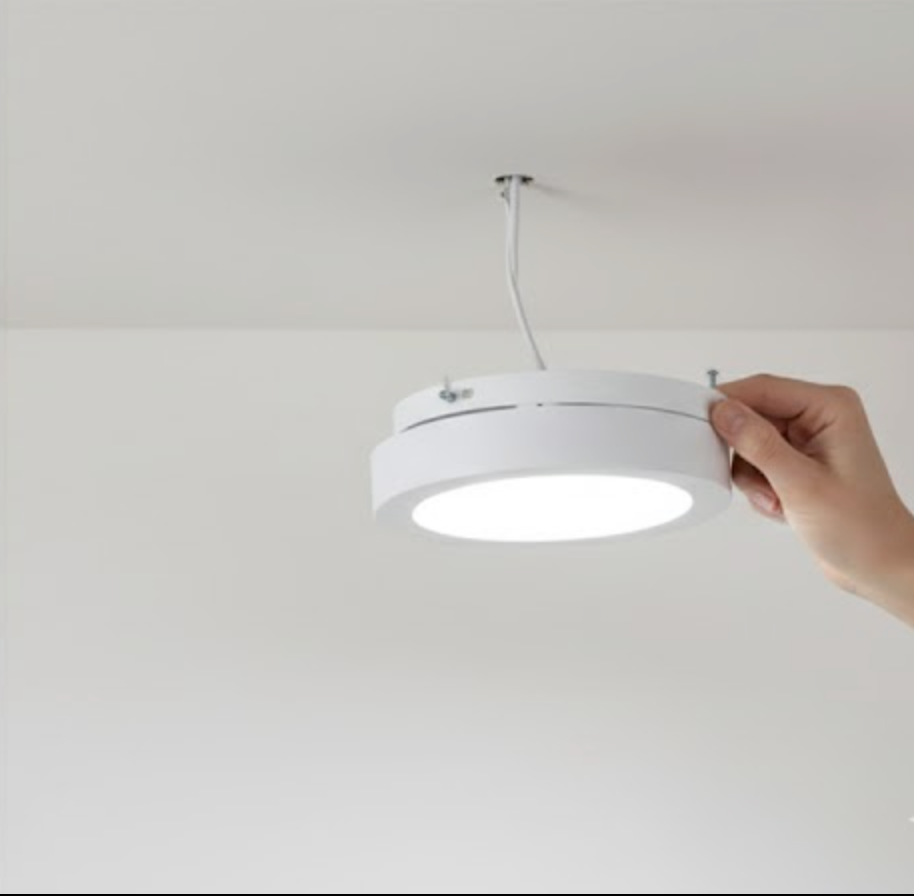 Panel LED Redondo De Sobreponer BACKLIGHT